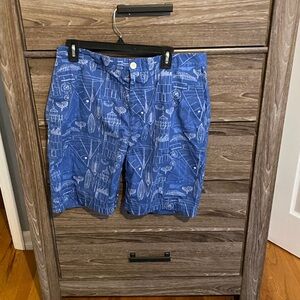 Vineyard Vines Blue Patterned Shorts